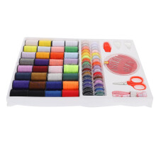 1 Set Sewing Kit For Students Assorted Color Portable For Indoor Use