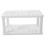 Hvid plastik makeupbørsteholder 20x13x10cm 4