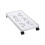 Computer Stand PC Floor Cart Stable Base for Most PC Storage Rack Computer White 2