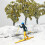 , Miniature Model, Ski Figures, Landscape, Stage Layout, Decoration of 8