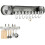 Wall-Mounted Vacuum Hooks Grey No-Drill Kitchen Organizer 1