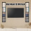 Επιτοίχια βάση CD DVD σε μαύρο σίδερο, συσκευασία 2 τεμαχίων 3