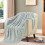 Κουβέρτα Fleece King Size 90x108", Υπερ-μαλακή, αφράτη γεωμετρική κουβέρτα μικροϊνών για 4