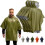 Emergency Poncho with Mylar Blanket Liner Waterproof 1
