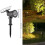 Solar Outdoor Spotlight with Motion Sensor, Waterproof, Wireless Ground Inserted, LED Pathway Light for Garden/Courtyard, Remote Control – 3