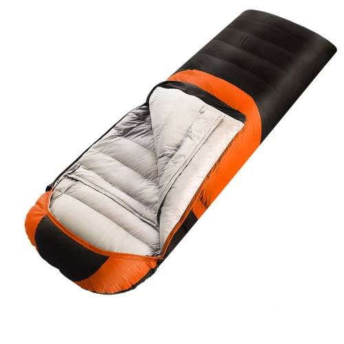 USB Heated Sleeping Bag 3-Stage Thermal Pad Orange 1