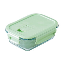 Contenants en verre avec couvercles, résistants à la chaleur et sans BPA, parfaits pour conserver les restes de soupe. Compatibles micro-ondes,