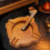 Walnut Wood Ashtray with 4 Cigar Holders 3