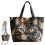 Γυναικεία καπιτονέ τσάντα Tote, μικρή 13" Π x 12,2" Υ 2