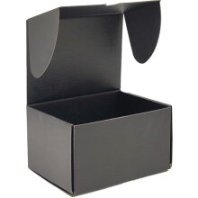 Black Shipping Boxes for Small Business Pack of 15-12x9x6 inches Cardboard Corrugated Mailer Boxes for Shipping Packaging Craft Gifts Giving Products