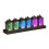 RGB analog glow tube desk clock grey 1