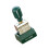 Roller Date Stamp Compact Inking Day Month Year for Journal Art Scrapbooking Green Handle 5