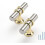 Cabinet Handles Brushed Nickel and Gold 2-Pack 1