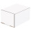 BMLR4 6 1/2"C x 4 7/8"L x 3 3/4"A, Branco (Pacote com 50) 3