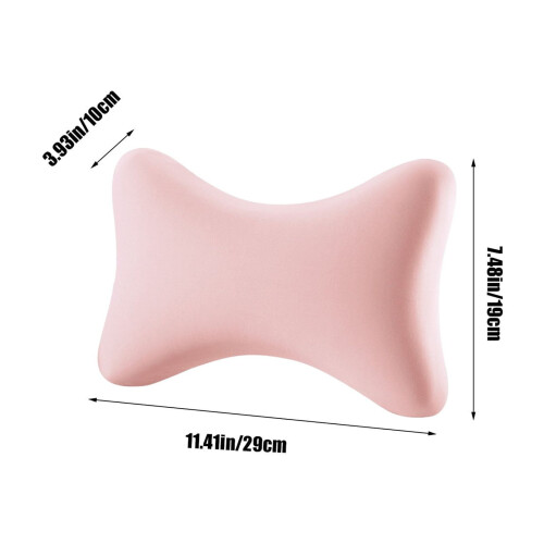 Μίνι μαξιλάρι ταξιδιού 11,4"x7,5", αφρός μνήμης Ice Silk για αυχένα, οσφυϊκή χώρα, γόνατο - 1
