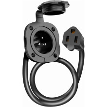 Presa di corrente NEMA5-15RV 15A 125V con cavo da 45 cm