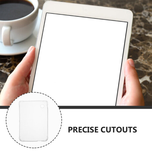FRCOLOR2Pcs E-Reader Case Clear Silicone Full-Body Protective Covers E-Reader Shell Transparent Back Covers Compatible With Kobo6Inch 2