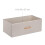 Bureau en bambou 3 tiroirs 5