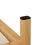 Bureau en bambou 3 tiroirs 8