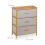 Bureau en bambou 3 tiroirs 15