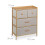 Bureau en bambou 4 tiroirs 7