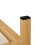 Bureau en bambou 4 tiroirs 8