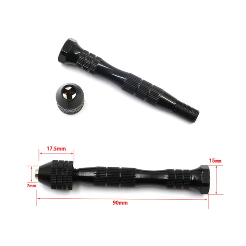Precision Hand Drill 1 Pack for Woodworking, Craft Projects, Model Building,, and Hobby Use 1