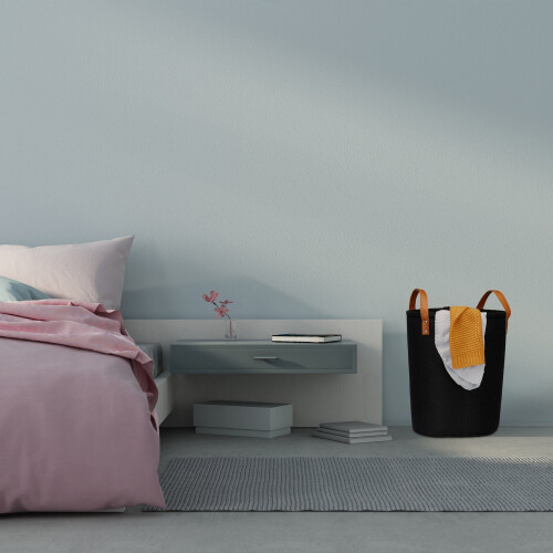 Panier à linge en feutre 28 l 2