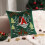 Capa de Almofada de Natal: Bordado de Floco de Neve e Árvore 4