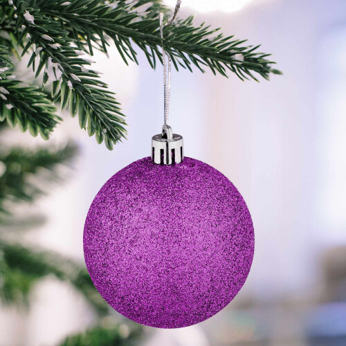Boules de sapin de Noël dans un ensemble de 72 pièces 1