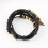 Women's retro faux leather leaf quartz watch 6