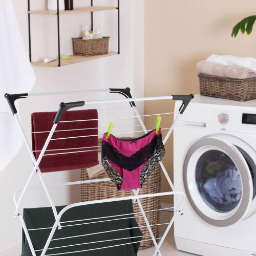 Étendoir à linge pliable 1