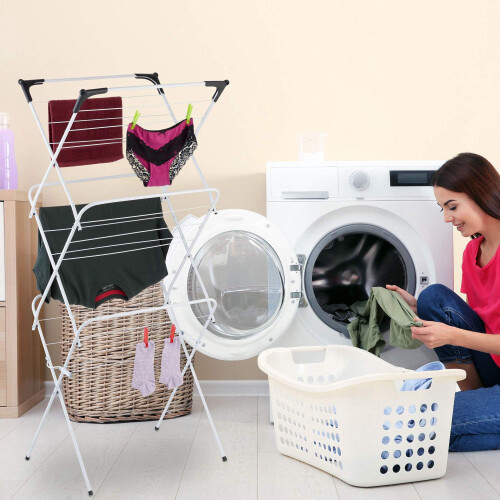 Étendoir à linge pliable 2