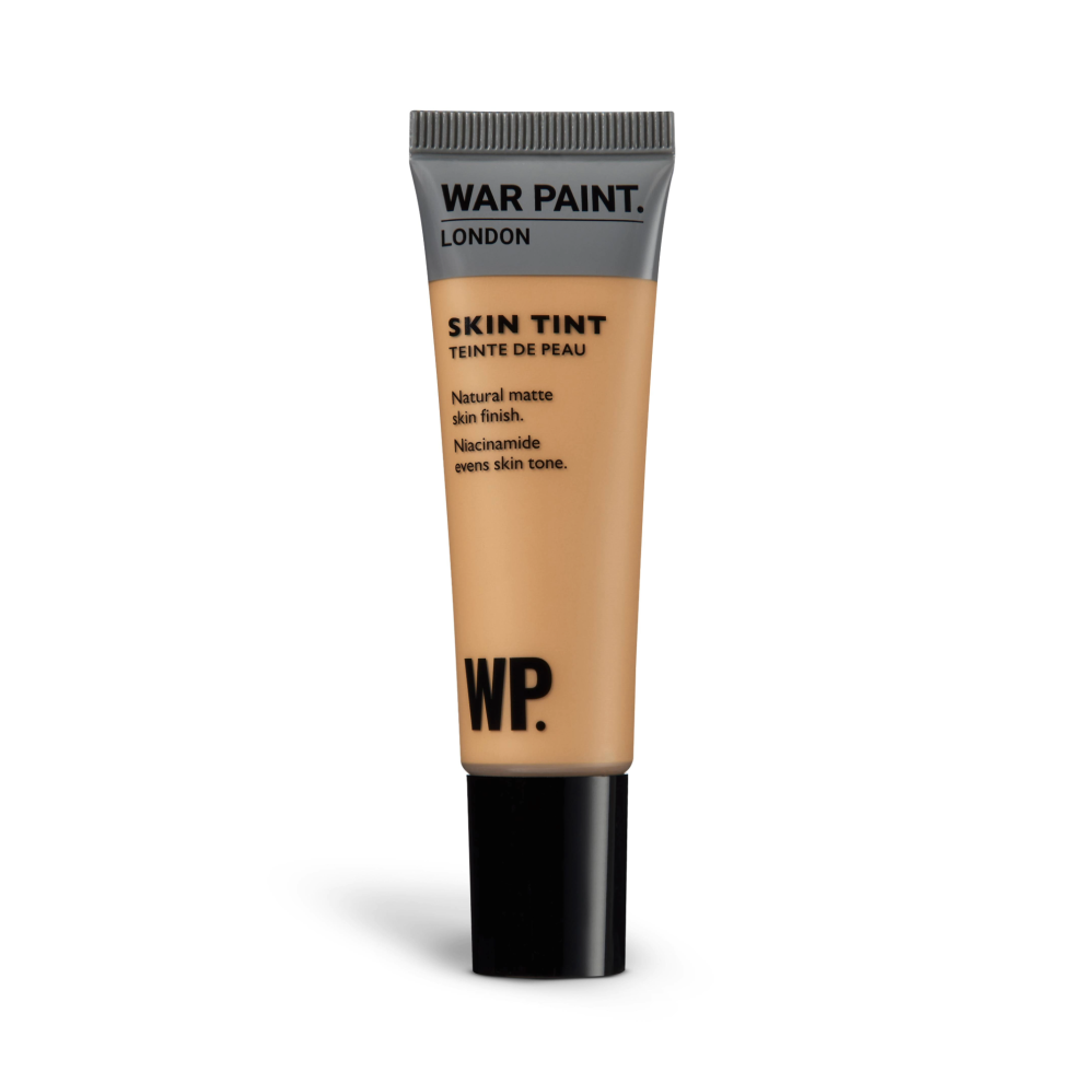 War Paint For Men Skin Tint Tinted Face Moisturiser Niacinamide Matte Natural Finish Hydrating Lightweight Formula Evens Skin Tone Shade T5 30Ml