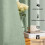 Light Sage Green Blackout Curtains 52x84 in, Polyester 5