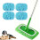 Gjenbrukbare mikrofibermoppputer for flate mopper 1