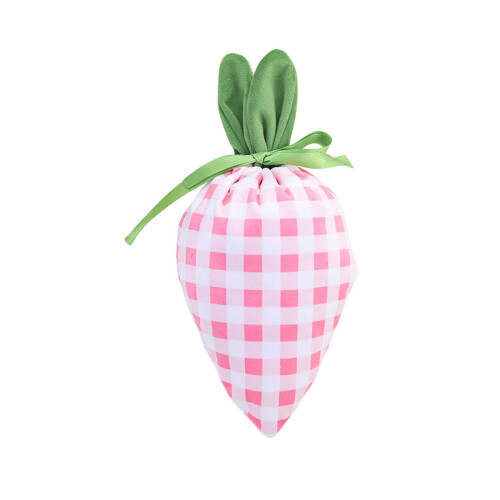 Oster-Süßigkeitenbeutel mit Kordelzug, Polyester, Rosa 1