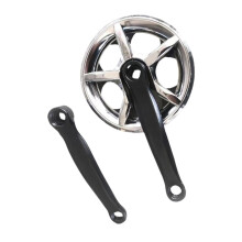amleso Crankset Riding Easy Installation Adjustable Crank Arm Outdoor 36T Chainring