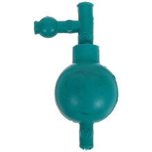 Rubberen pipetvulballon voor laboratoriumgebruik met zuigfunctie (1 stuk)