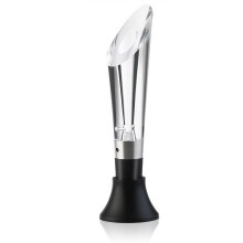 1Pack Wine Aerator Decanter Spout Aerating Pourer Acrylic and 304 Stainless Steel for Wine Tasting