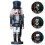 FRCOLOR Traditional Nutcracker Soldier Decor Decorations Figurine Blue 1