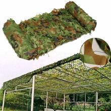 RVASTEIZO Camouflage Sunshades for Patio, Hunting, Camping & Outdoor – Woodland Netting Mesh Cover & Blind