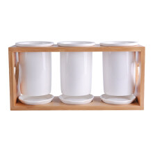 Porte-ustensiles de cuisine en céramique multicolore (1 pièce)
