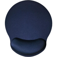 (Navy blue) Human Skeleton Ergonomic Mouse Pad with Memory Foam Wrist Rest, Non-Slip Rubber Base, for Gaming & Office Laptop/Computer.