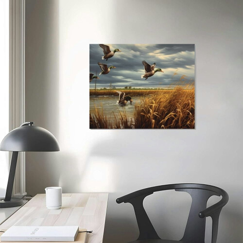 Leinwandbild „Wildente“ 2