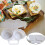 Microwave Egg Poacher Silicone 2-Cavity Set 4