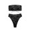 Set bikini a due pezzi da donna Kukoosong, costume da bagno semplice, comodo e alla moda. 2