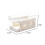Automatic Rolling Can Organizer, Double-Layer Refrigerator Storage Rack, Transparent Beverage Dispenser for Kitchen Fridge Organization 3