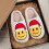 Γυναικείες Χριστουγεννιάτικες Παντόφλες Smiley Retro Plush (7-7.5, Santa Smiley) 7