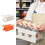 Automatic Rolling Can Organizer, Double-Layer Refrigerator Storage Rack, Transparent Beverage Dispenser for Kitchen Fridge Organization 7